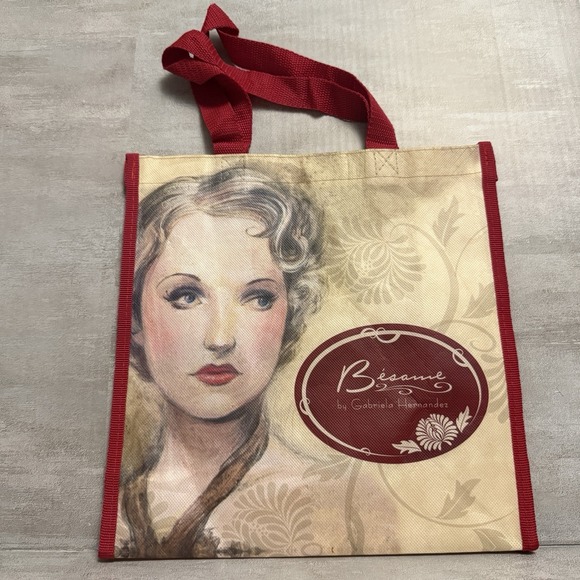 BH Cosmetics Handbags - Besame Cosmetics Classic Shopping Reusable Tote Bag‎ Limited Edition 2017